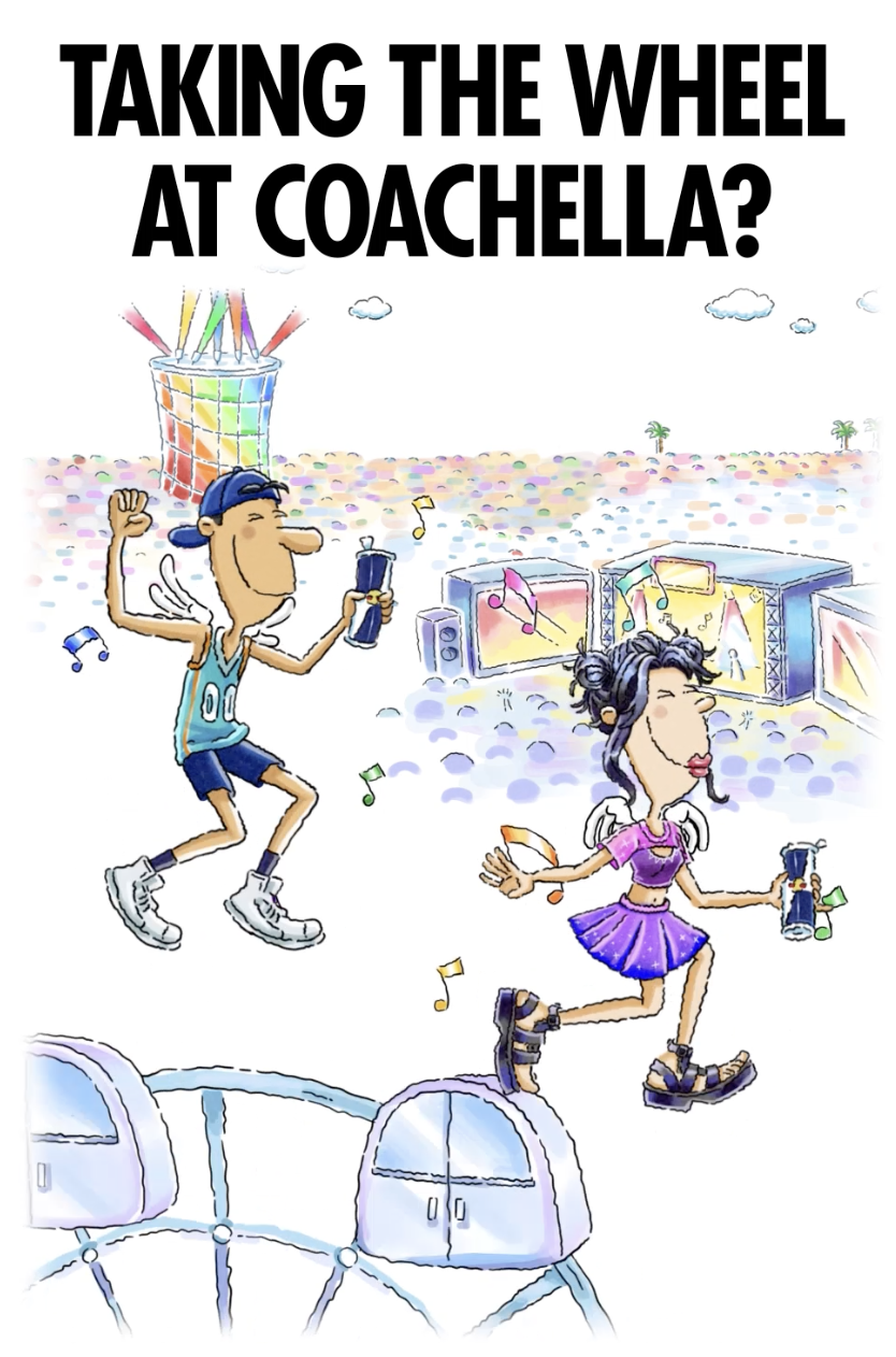 Taking the Wheel at Coachella?